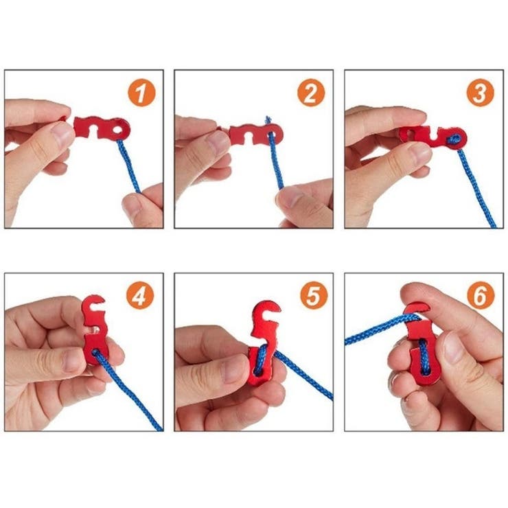 自在金具 10個セット テントグッズ | PlusNao | 詳細画像5