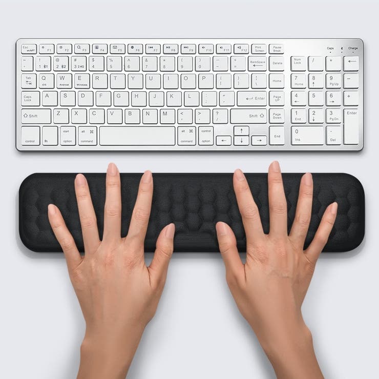 リストレスト 2点セット キーボード用[品番：FQ000212626