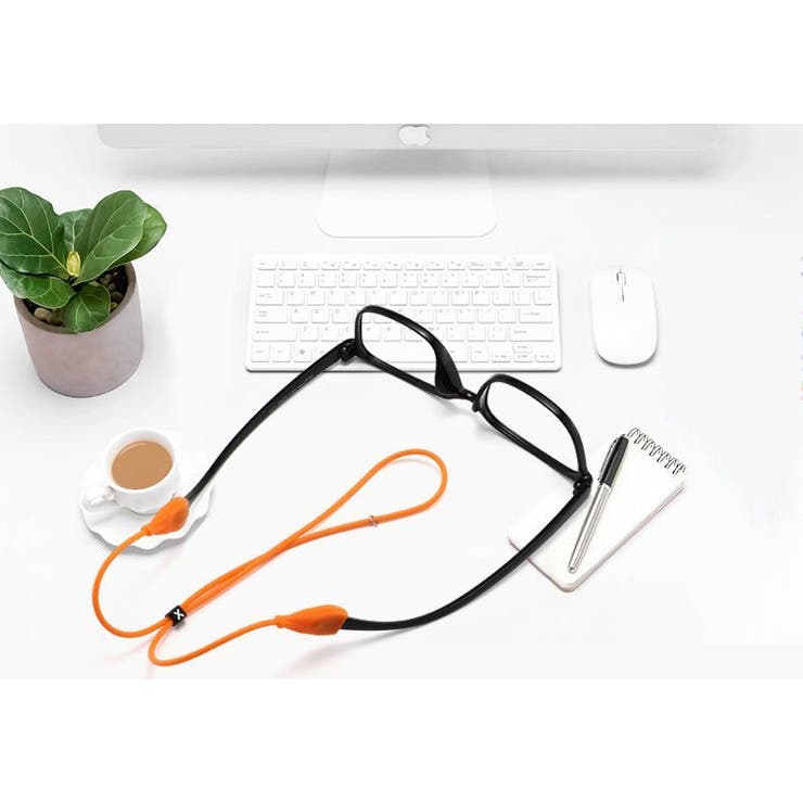 メガネストラップ 眼鏡ストラップ シリコン | PlusNao | 詳細画像2 