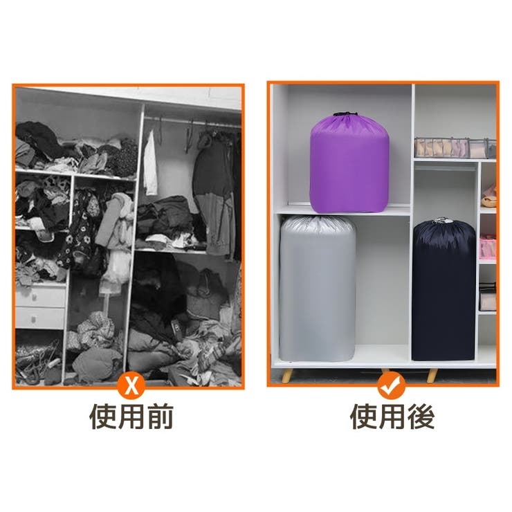 衣類収納袋 収納ケース 衣類 | PlusNao | 詳細画像9 
