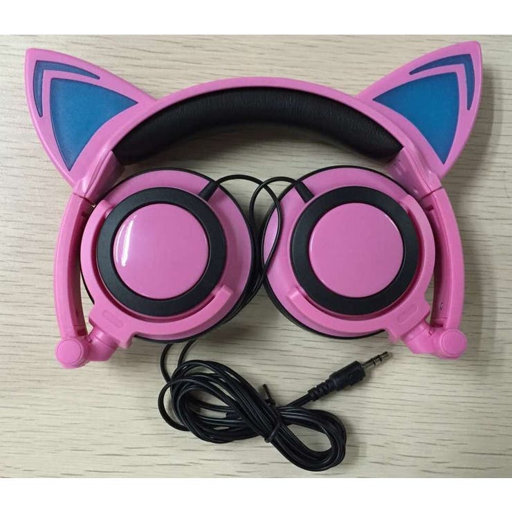 猫耳ヘッドホン 耳が光る 猫耳ヘッドフォン [品番：FQ000109778]｜PlusNao（プラスナオ）のファッション通販｜SHOPLIST（ショップリスト）