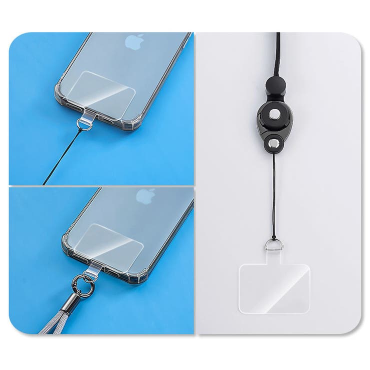 スマホストラップホルダー スマホ用品 挟む | PlusNao | 詳細画像10 