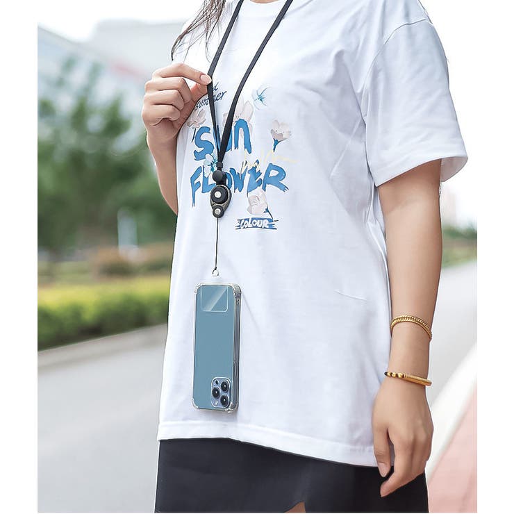 スマホストラップホルダー スマホ用品 挟む | PlusNao | 詳細画像2 