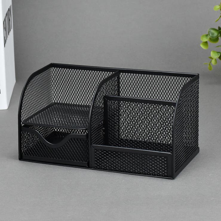 デスクオーガナイザー ペン立て 金属 | PlusNao | 詳細画像4 