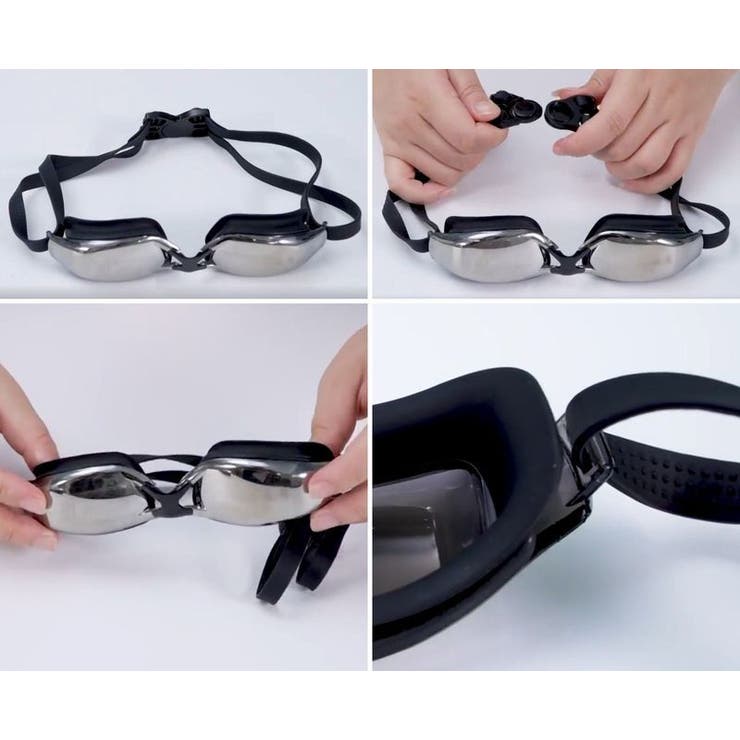 スイムゴーグル 水泳用 ミラーゴーグル | PlusNao | 詳細画像12 