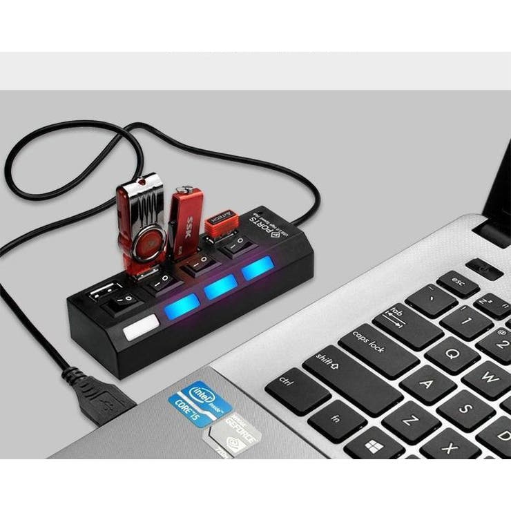 USBハブ USB2 HUB | PlusNao | 詳細画像2 