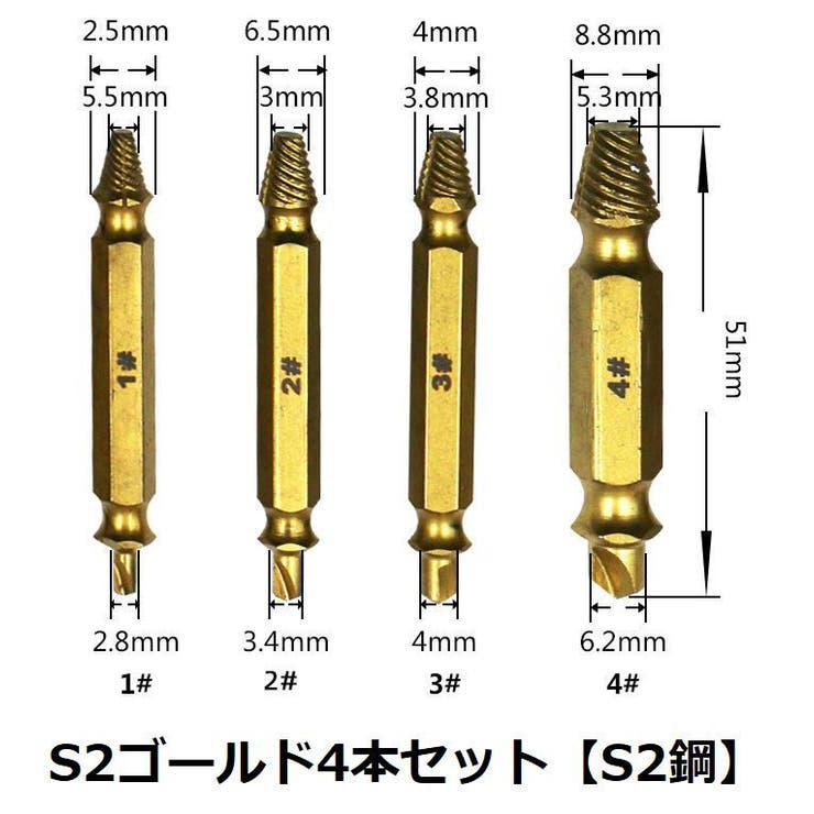 ネジ外し 4本セット ケース付き | PlusNao | 詳細画像8 