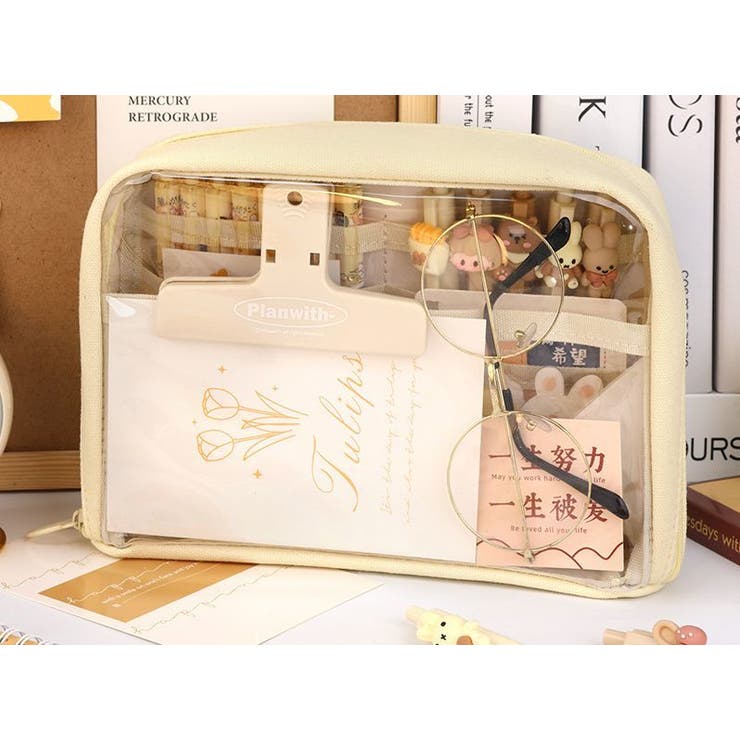 大容量ペンケース 文房具 ポーチ | PlusNao | 詳細画像8 