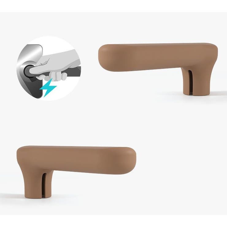 ドアノブカバー 2個セット グリップクッション | PlusNao | 詳細画像5 