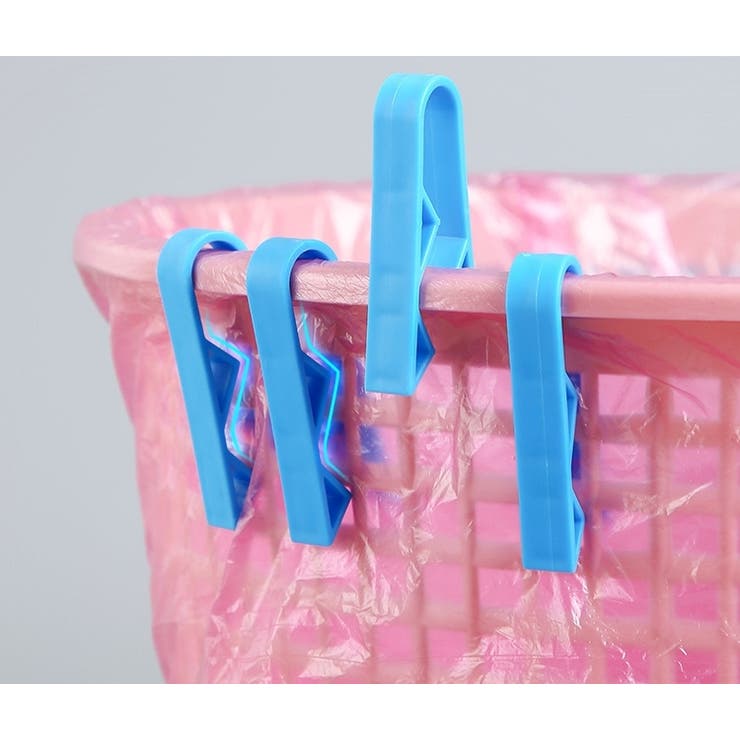 ゴミ袋止めクリップ ゴミ箱クリップ 10個セット | PlusNao | 詳細画像5 