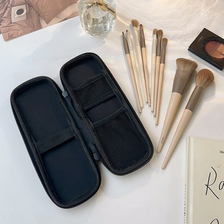 化粧ポーチ メイクブラシケース 化粧筆入れ | PlusNao | 詳細画像5 