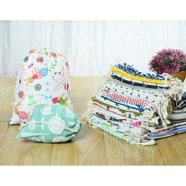 トラベルポーチ 巾着袋 3枚セット | PlusNao | 詳細画像7 