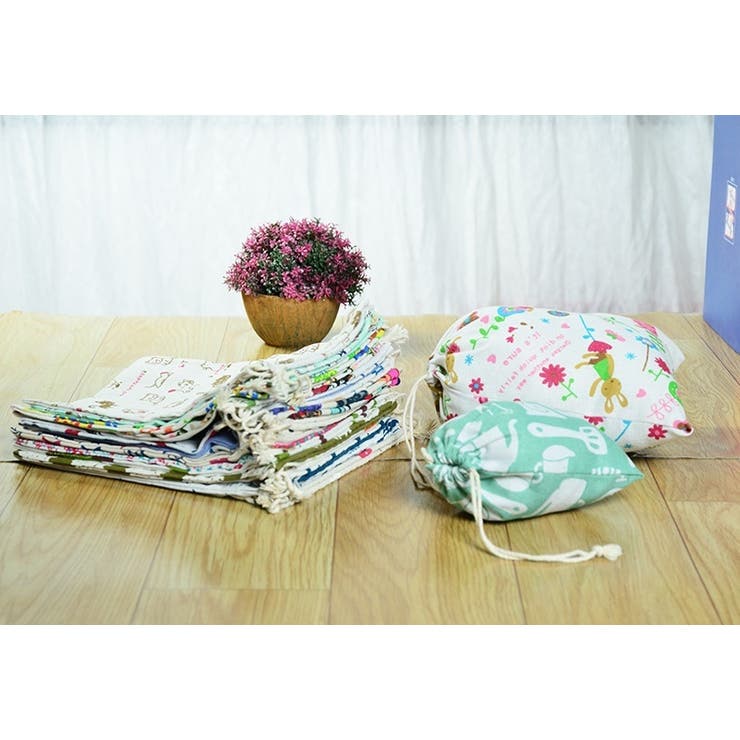 トラベルポーチ 巾着袋 3枚セット | PlusNao | 詳細画像8 