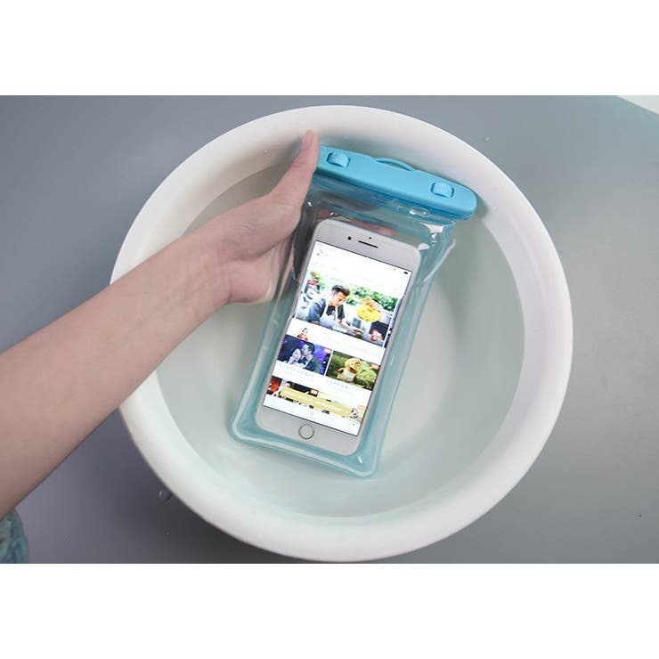 スマホポーチ スマホ防水ケース タッチパネル対応 | PlusNao | 詳細画像8 