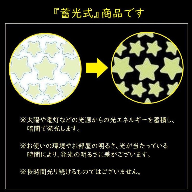ウォールステッカー 蓄光 光る | PlusNao | 詳細画像17 