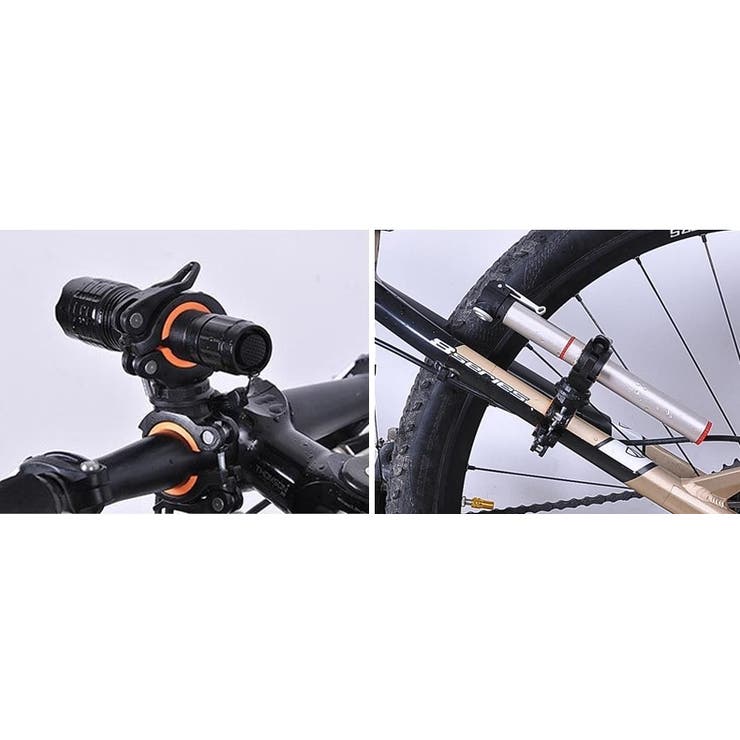 ライトホルダー 自転車用アクセサリー 懐中電灯ホルダー | PlusNao | 詳細画像7 