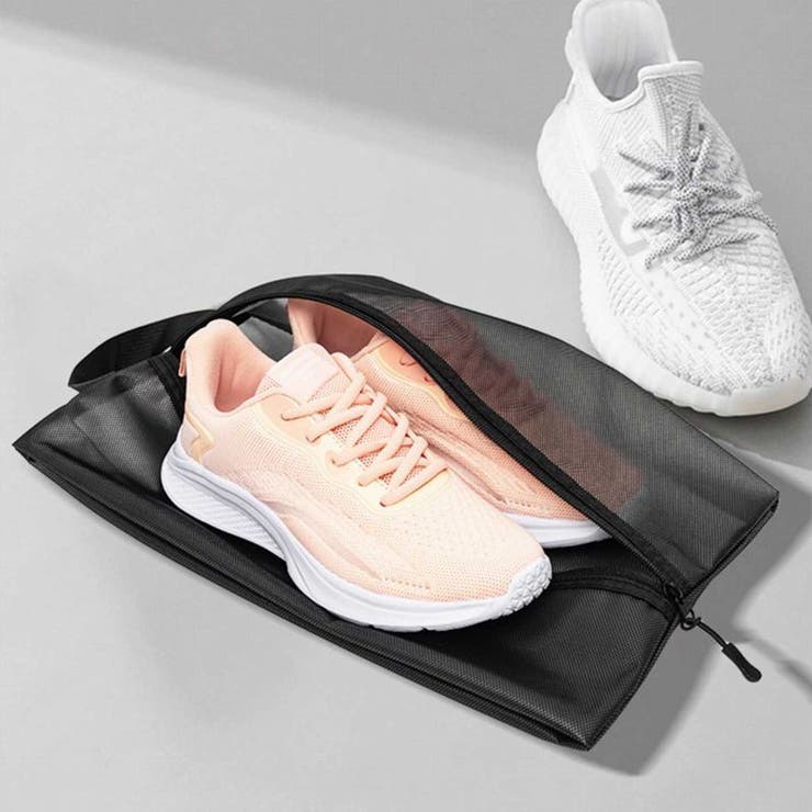 シューズバッグ メッシュ シューズケース | PlusNao | 詳細画像2 