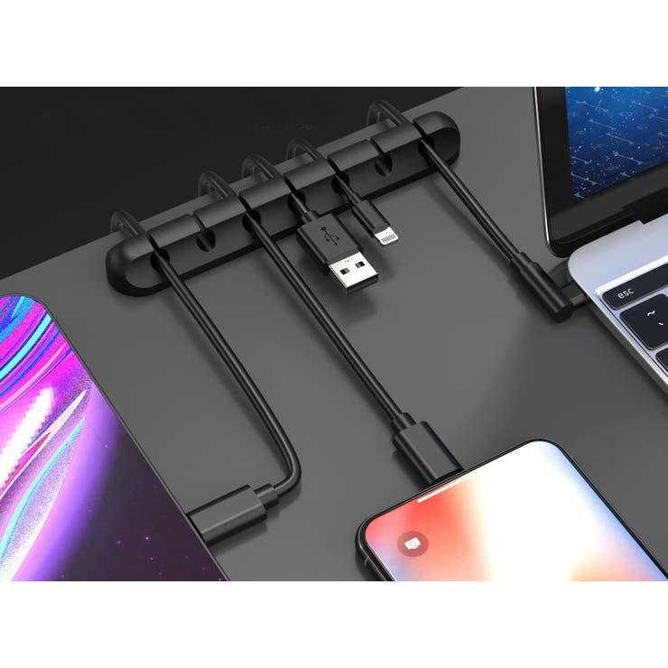 ケーブルホルダー コードクリップ 充電コード | PlusNao | 詳細画像4 