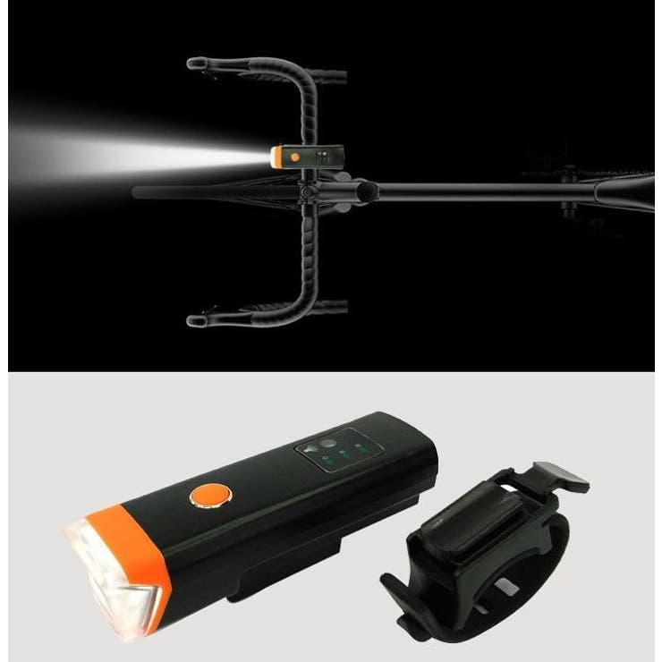 自転車ライト ヘッドライト USB充電式 | PlusNao | 詳細画像8 