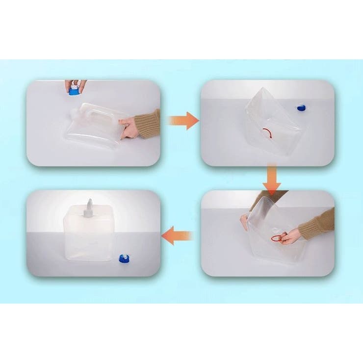 ウォータータンク ウォーターバッグ 大容量10L | PlusNao | 詳細画像4 