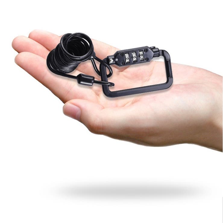 ヘルメットロック 自転車ロック ワイヤーロック | PlusNao | 詳細画像5 
