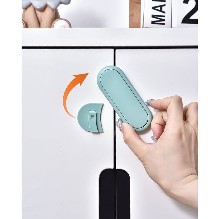 チャイルドロック6個セット ベビーガード ドアロック | PlusNao | 詳細画像6 