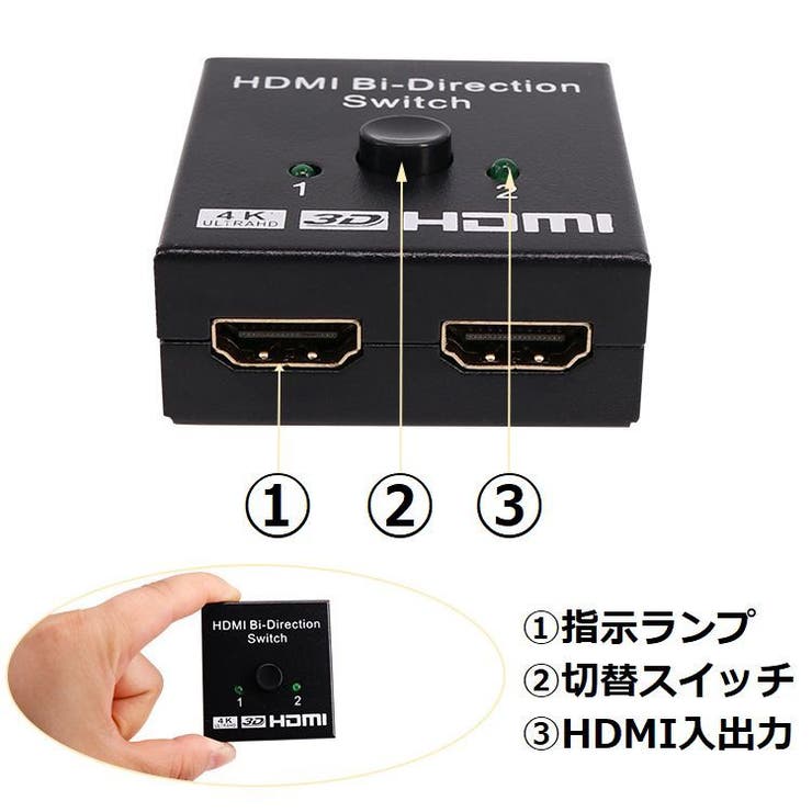HDMI 切替器 セレクター | PlusNao | 詳細画像6 