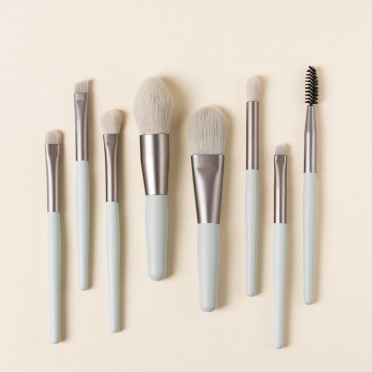 メイクブラシセット 8本セット メイクブラシケース | PlusNao | 詳細画像13 