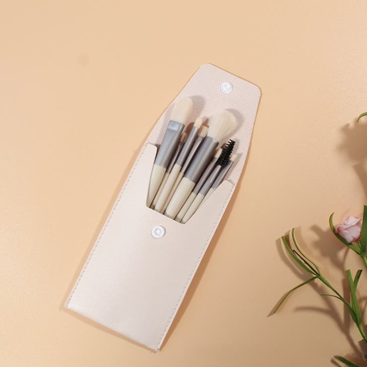 メイクブラシセット 8本セット メイクブラシケース | PlusNao | 詳細画像14 
