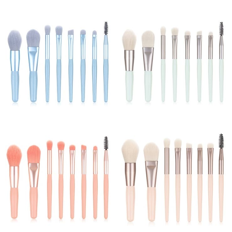 メイクブラシセット 8本セット メイクブラシケース | PlusNao | 詳細画像18 