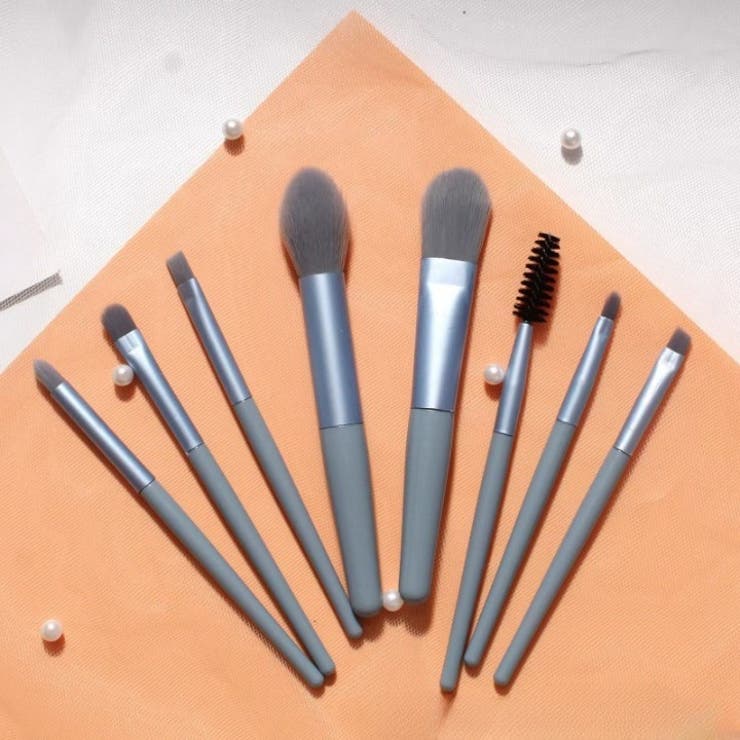 メイクブラシセット 8本セット メイクブラシケース | PlusNao | 詳細画像6 