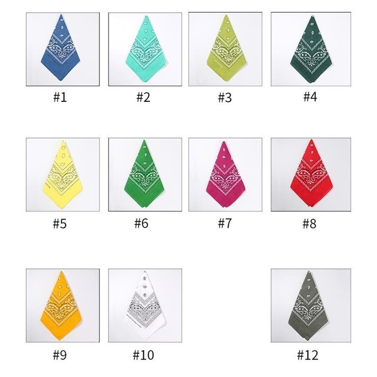 バンダナ ファッション小物 男女 | PlusNao | 詳細画像17 