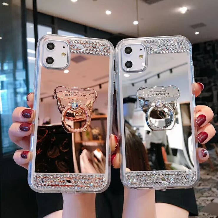 ゴールド×ラインストーン】iPhoneケース スマートフォンケース  スマホケース[品番：FQ000150163]｜PlusNao（プラスナオ）のファッション通販｜SHOPLIST（ショップリスト）