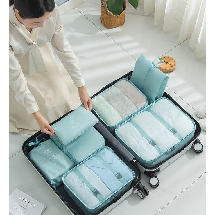 トラベルポーチ7点セット 出張 旅行用 | PlusNao | 詳細画像3 