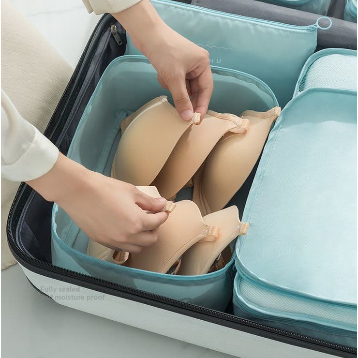 トラベルポーチ7点セット 出張 旅行用 | PlusNao | 詳細画像7 