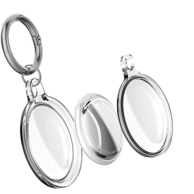 AirTag保護ケース AirTagカバー キーリング付き | PlusNao | 詳細画像9 