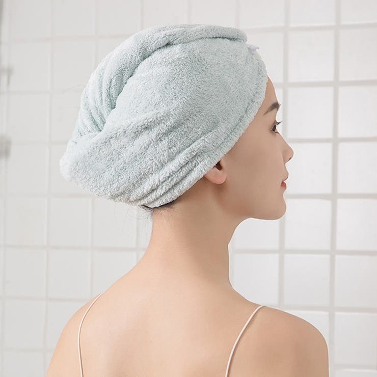 ヘアドライタオル タオルキャップ ドライキャップ | PlusNao | 詳細画像7 