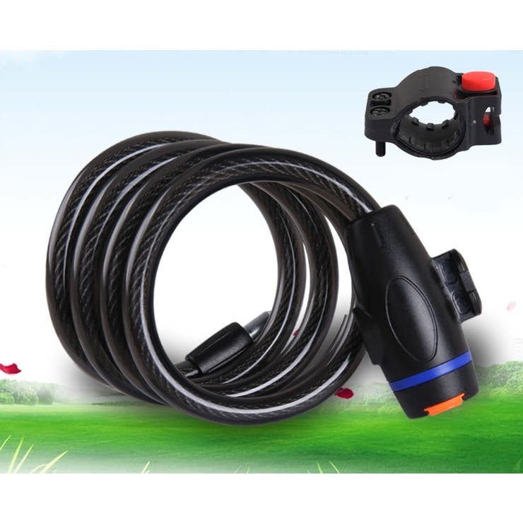 ワイヤーロック ブラケット付き 鍵式 | PlusNao | 詳細画像7 