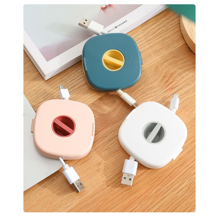 ケーブルホルダー コードリール式 ケーブル収納 | PlusNao | 詳細画像12 