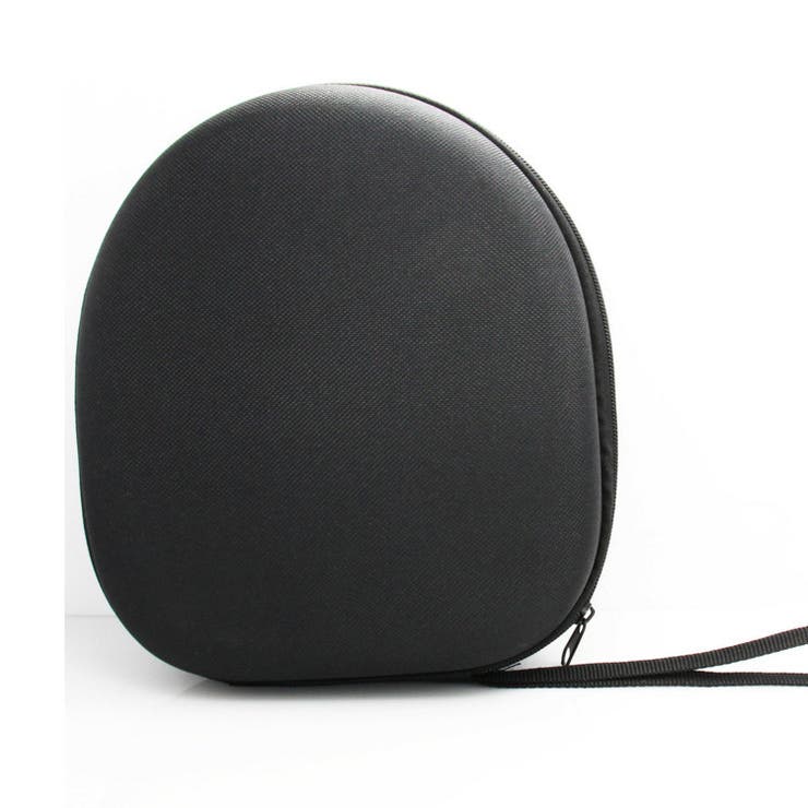 ヘッドホンケース ヘッドホン収納 メッシュポケット付き[品番