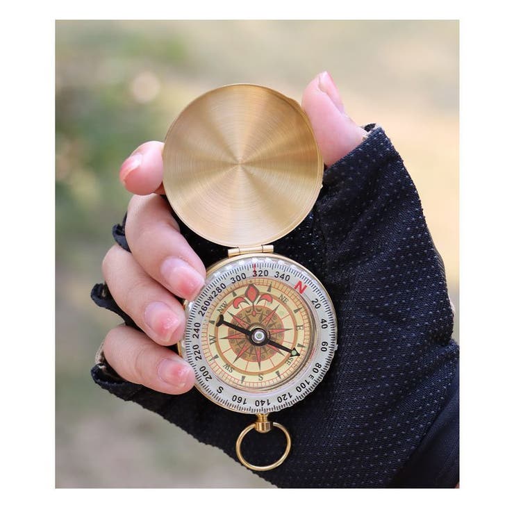 コンパス方位磁石アウトドア用品旅行ハイキングキャンプ登山スポーツ精密機器夜光蓄光… | PlusNao | 詳細画像4 