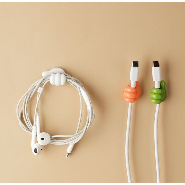 ケーブルクリップ ケーブルホルダー 同色5個セット | PlusNao | 詳細画像2 