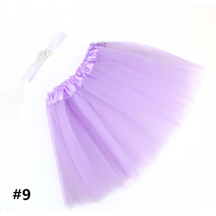 チュチュスカート チュールスカート ヘアバンド | PlusNao | 詳細画像10 