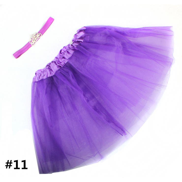 チュチュスカート チュールスカート ヘアバンド | PlusNao | 詳細画像12 