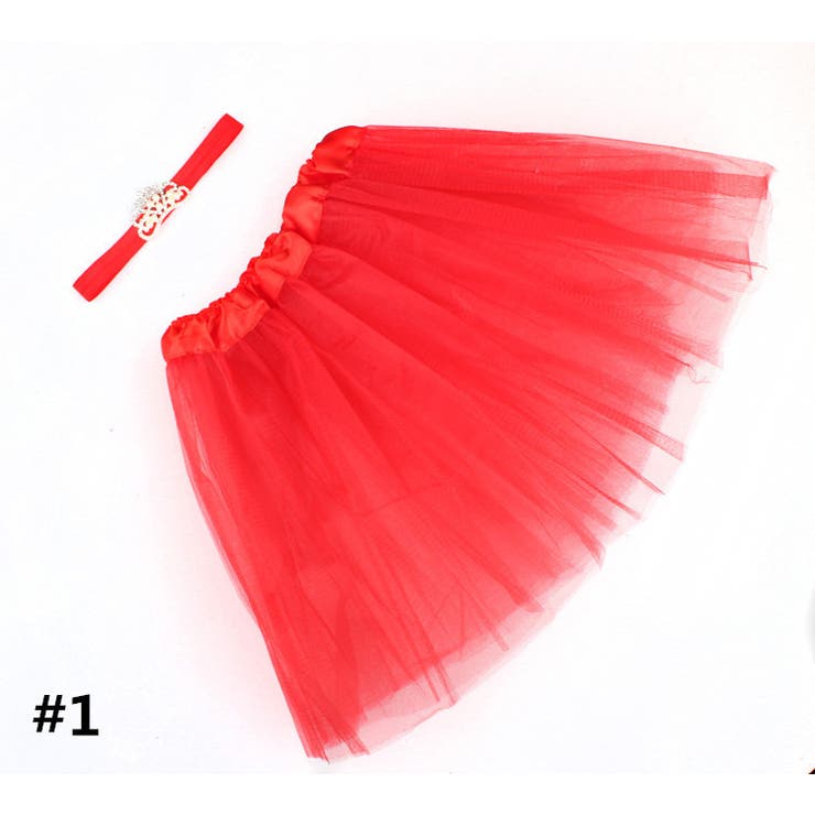 チュチュスカート チュールスカート ヘアバンド | PlusNao | 詳細画像2 