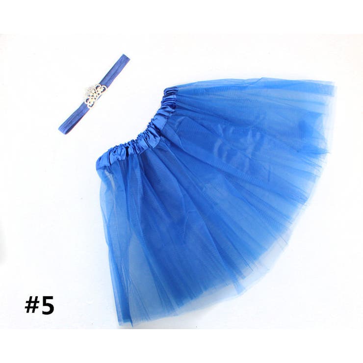 チュチュスカート チュールスカート ヘアバンド | PlusNao | 詳細画像6 