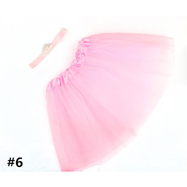 チュチュスカート チュールスカート ヘアバンド | PlusNao | 詳細画像7 