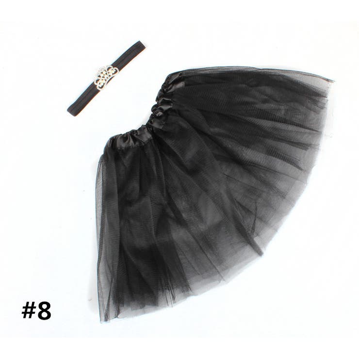 チュチュスカート チュールスカート ヘアバンド | PlusNao | 詳細画像9 