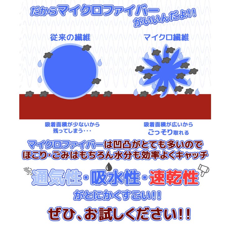 台拭き 台ふきん マイクロファイバーふきん [品番：FQ000104119]｜PlusNao（プラスナオ）のファッション通販｜SHOPLIST（ショップリスト）