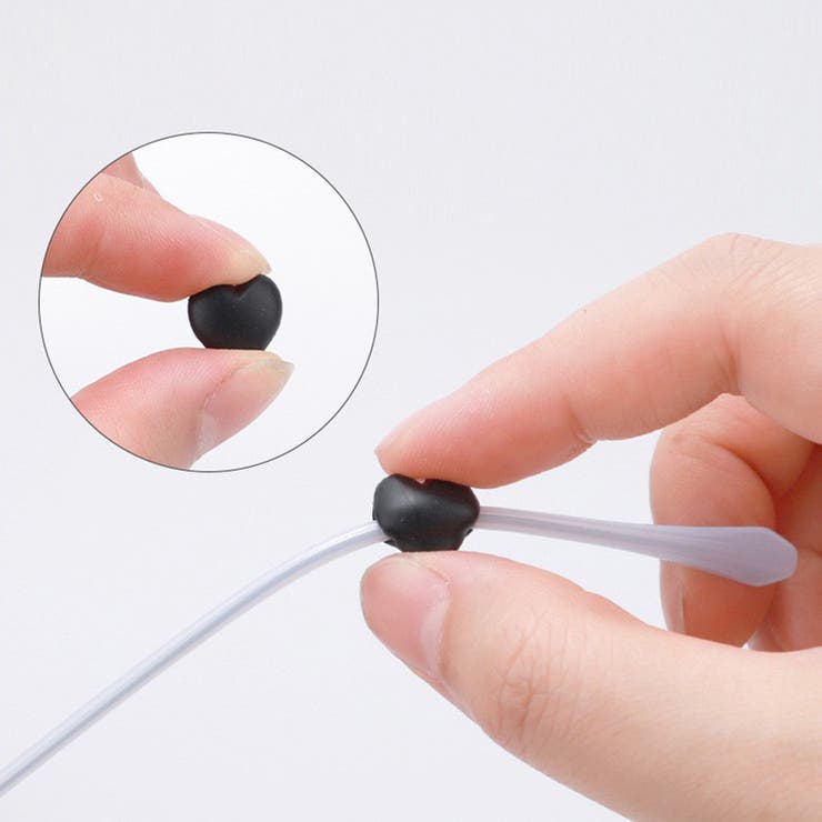 メガネストッパー 同色2ペアセット 2組 | PlusNao | 詳細画像6 